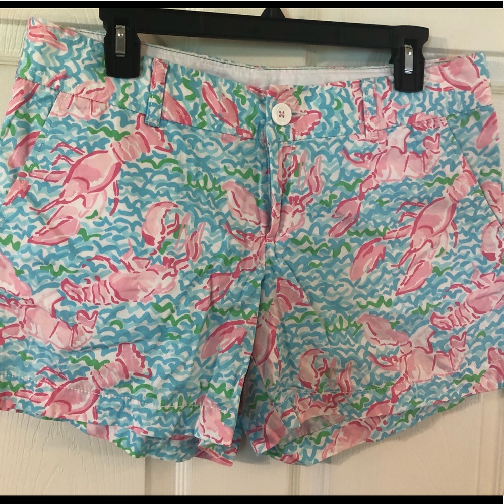 Lilly Pulitzer Lobstah Roll Callahan shorts
